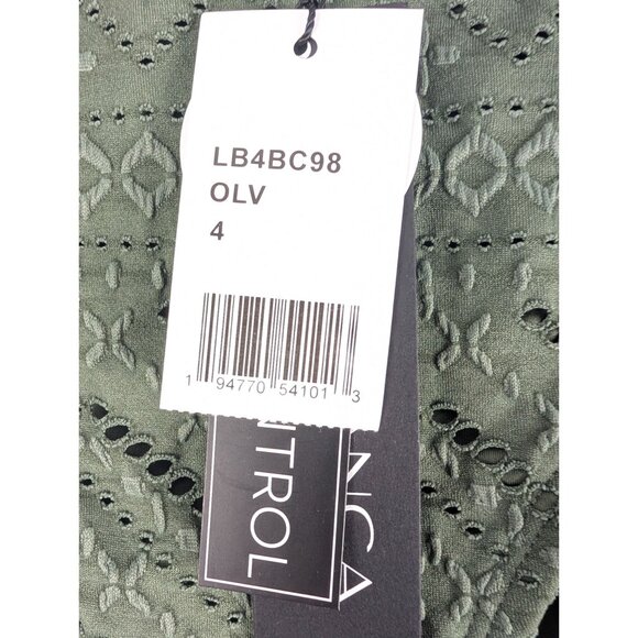 La Blanca Swim Womens 4 Olive Saltwater Sands High-Waist Bottoms NWT - Picture 5 of 9